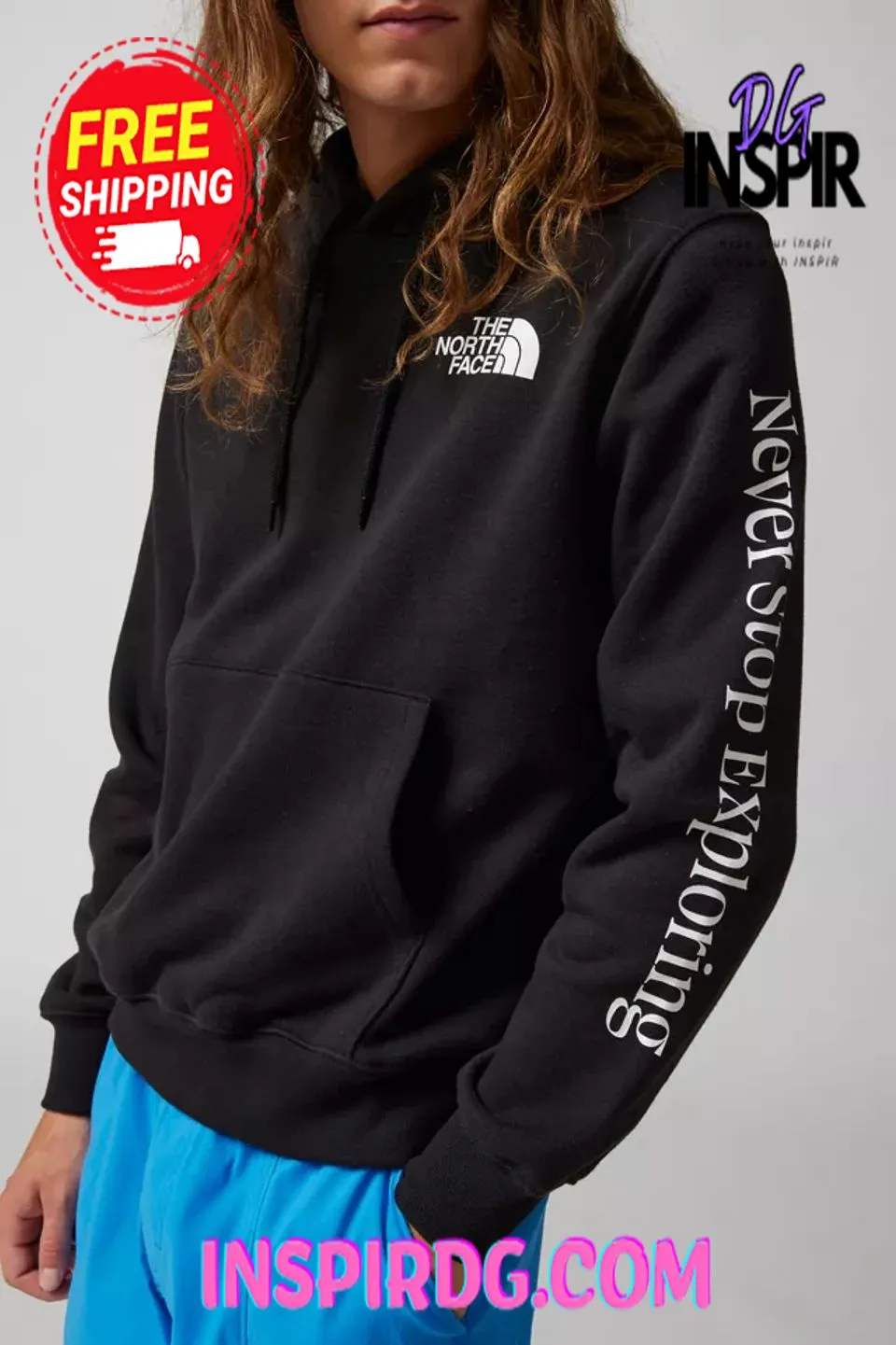 -Urban Outfitters The North Face Places We Love Hoodie Sweatshirt