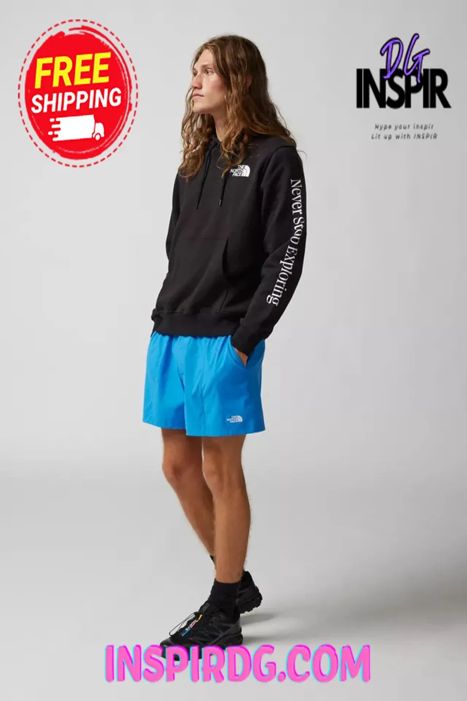 -Urban Outfitters The North Face Places We Love Hoodie Sweatshirt