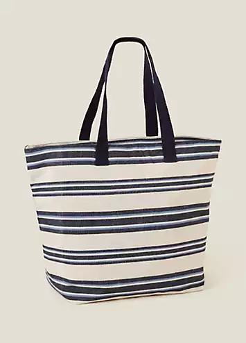 Accessorize Stripe Beach Tote Bag | Grattan