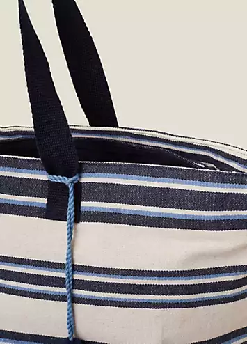 Accessorize Stripe Beach Tote Bag | Grattan