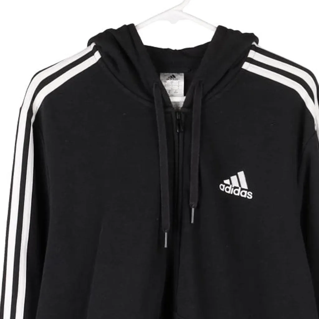 Adidas Hoodie - Large Black Cotton