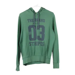 Adidas Hoodie - Medium Green Cotton