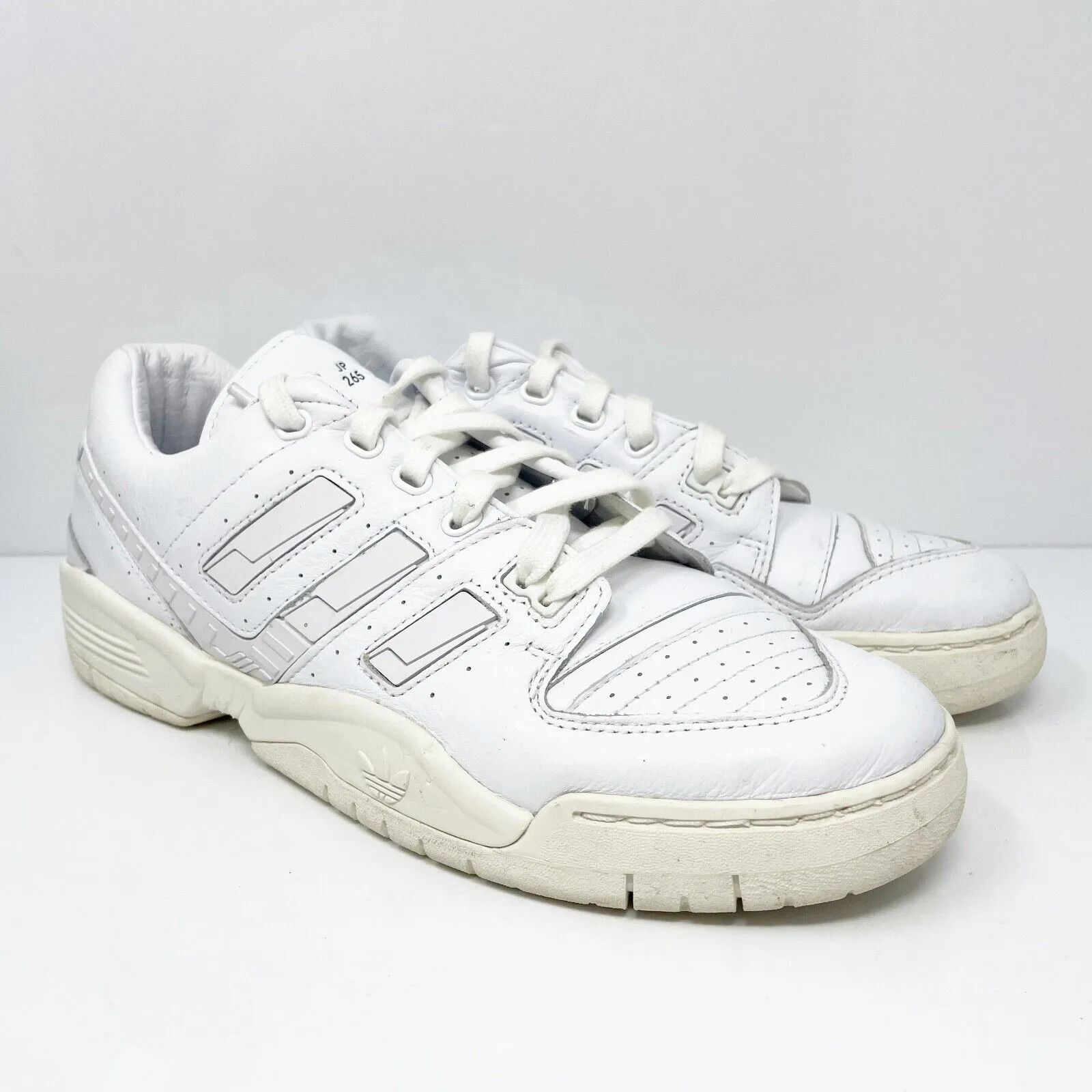 Adidas Mens Torsion Comp EE7375 White Running Shoes Sneakers Size 8.5