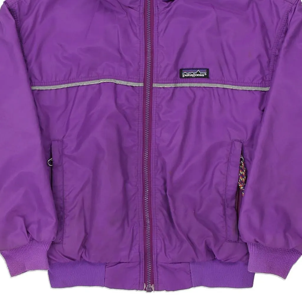 Age 8 Patagonia Jacket - Small Purple Polyester