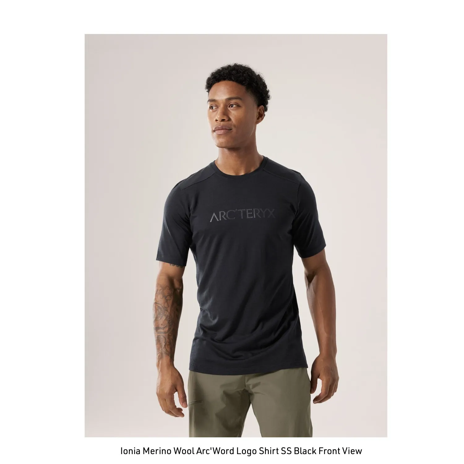 ARC'TERYX  |Street Style Plain Cotton Short Sleeves Logo Outdoor