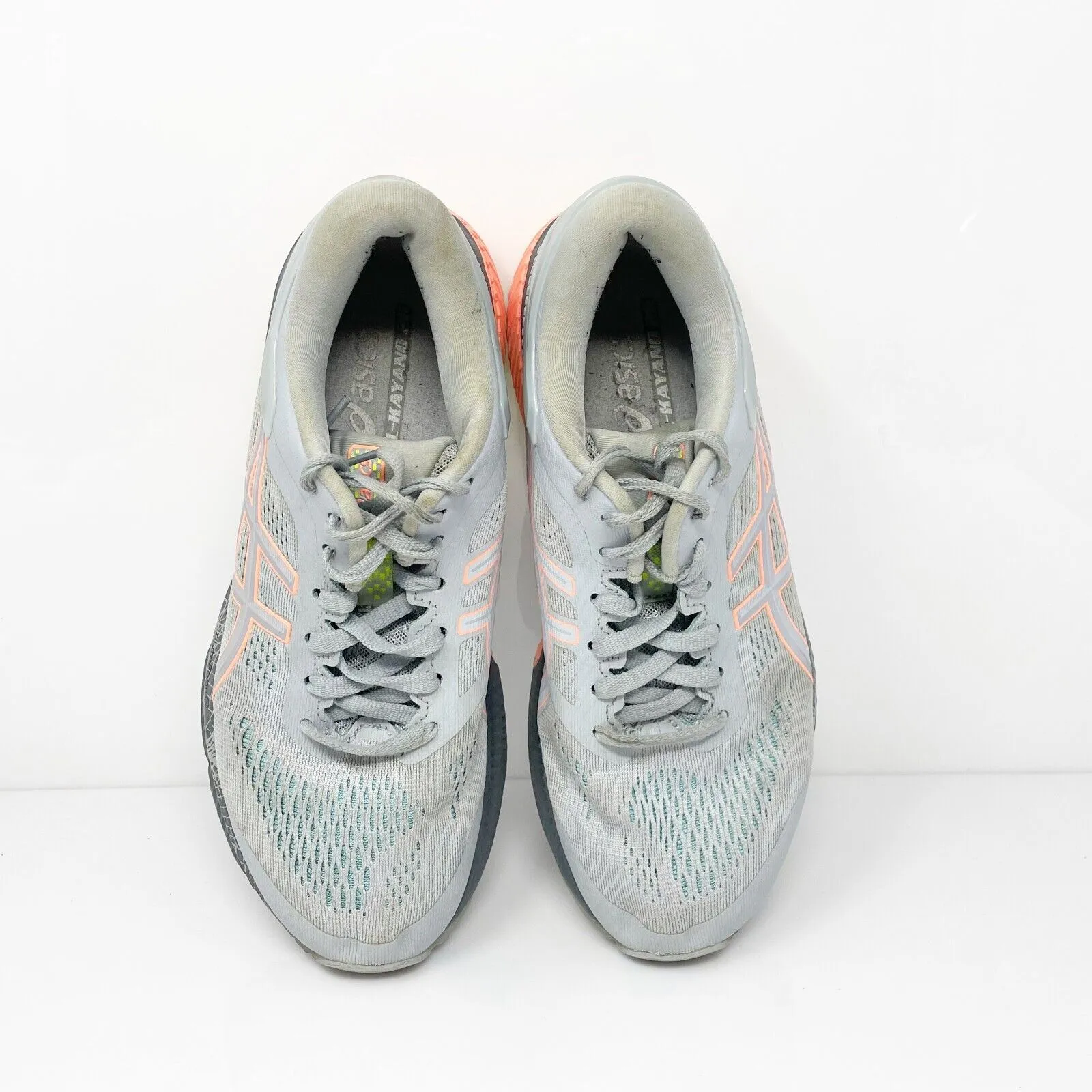 Asics Womens Gel Kayano 26 1012A536 Gray Running Shoes Sneakers Size 7.5