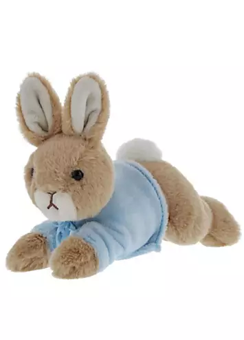 Beatrix Potter Laying Down Small Peter Rabbit Soft Toy | Grattan