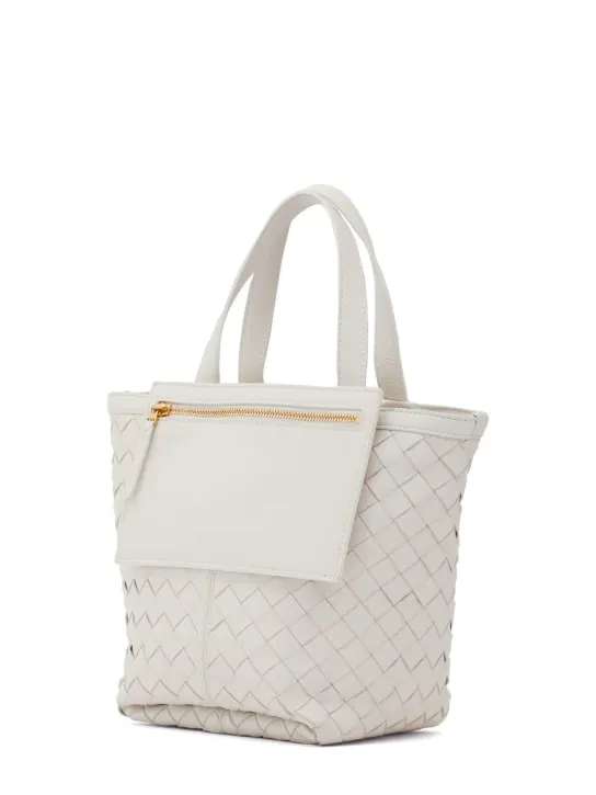 Bottega Veneta   Small Flip Flap leather tote bag 