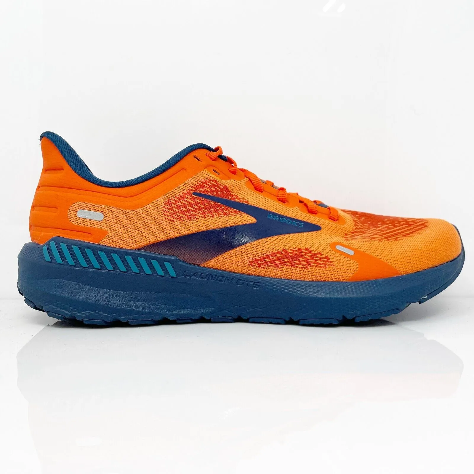 Brooks Mens Launch GTS 9 1103871D854 Orange Running Shoes Sneakers Size 10D