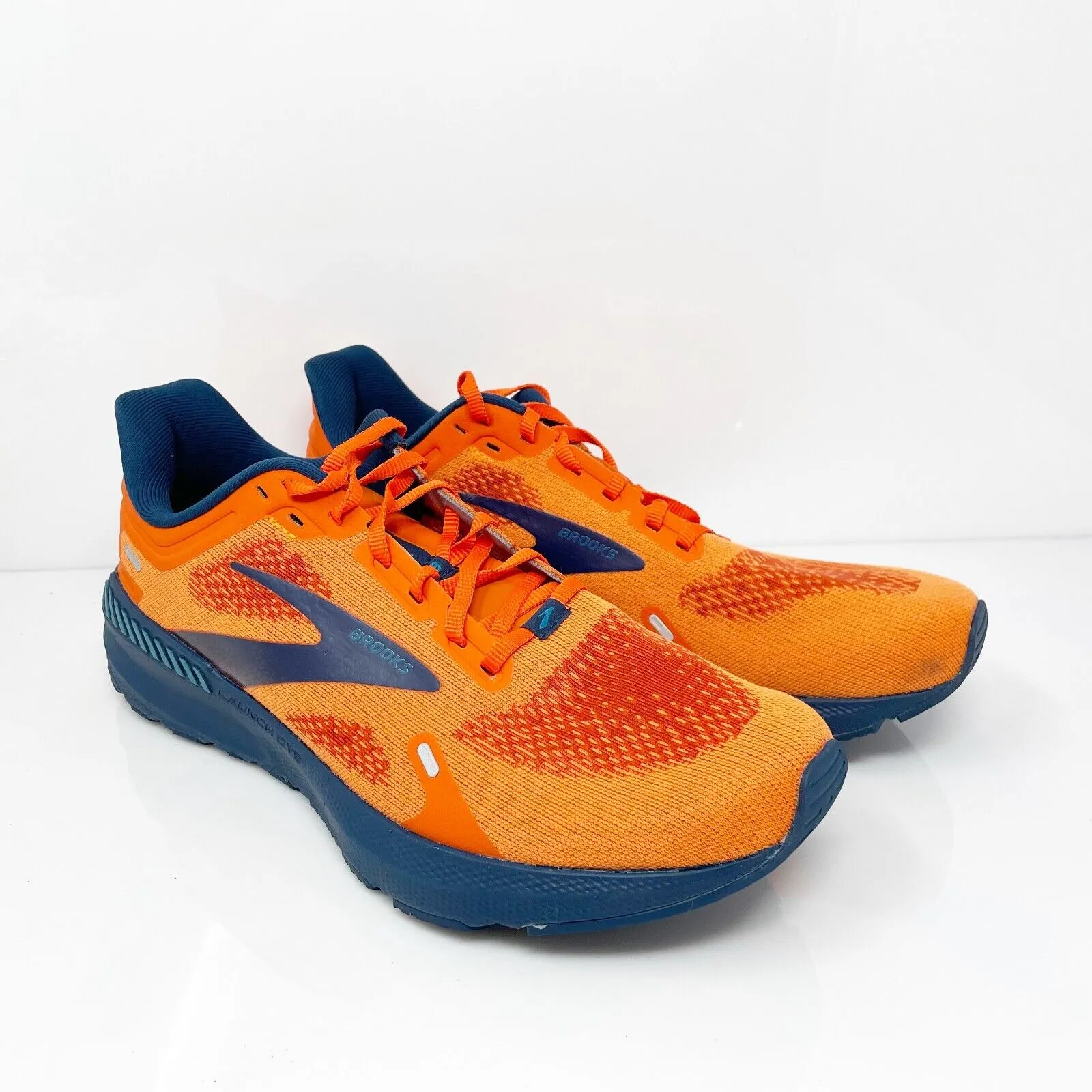 Brooks Mens Launch GTS 9 1103871D854 Orange Running Shoes Sneakers Size 10D