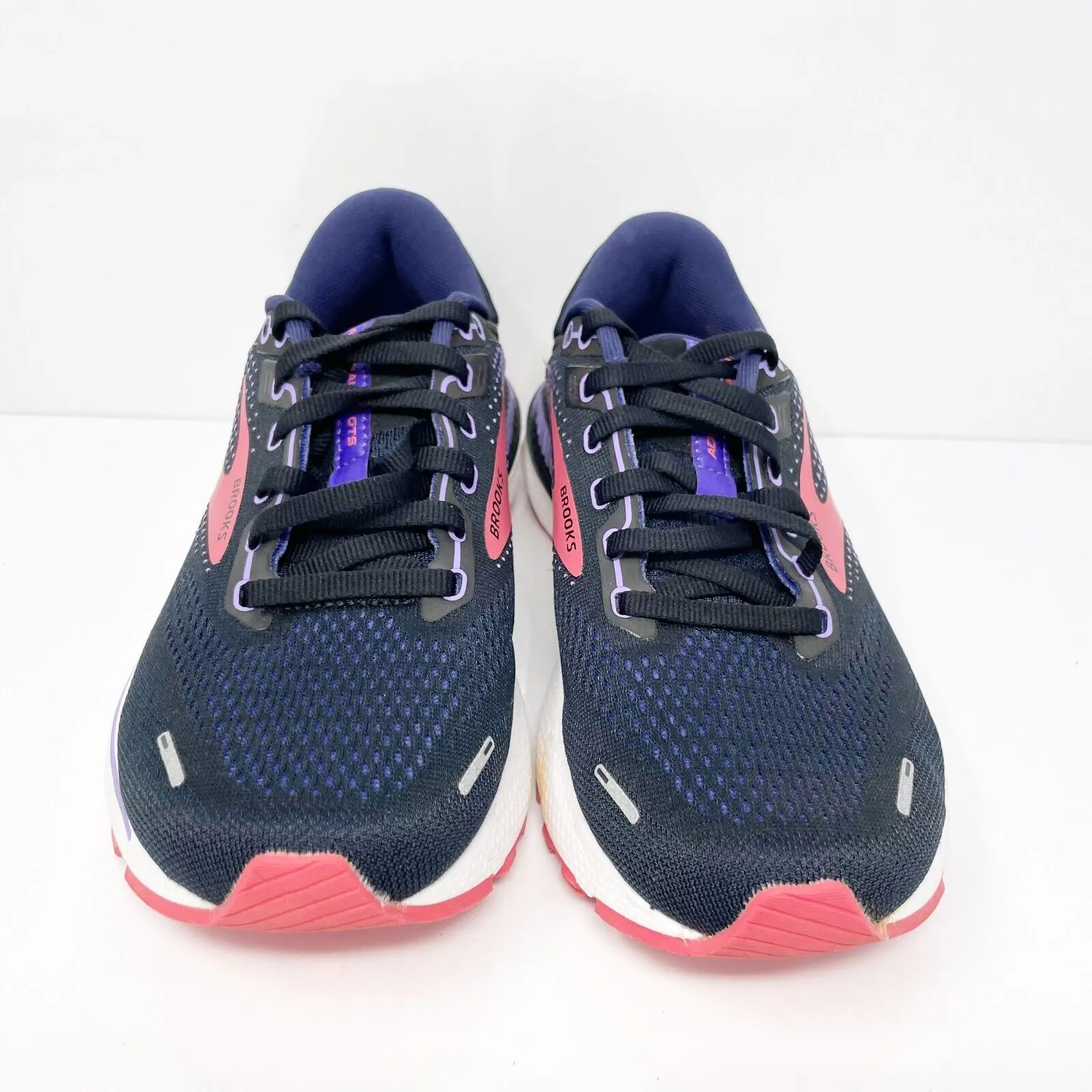 Brooks Womens Adrenaline GTS 22 1203531B080 Blue Running Shoes Sneakers Sz 7.5 B