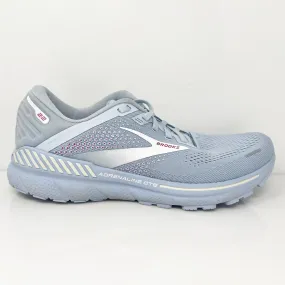 Brooks Womens Adrenaline GTS 22 1203531B427 Blue Running Shoes Sneakers Sz 11.5B