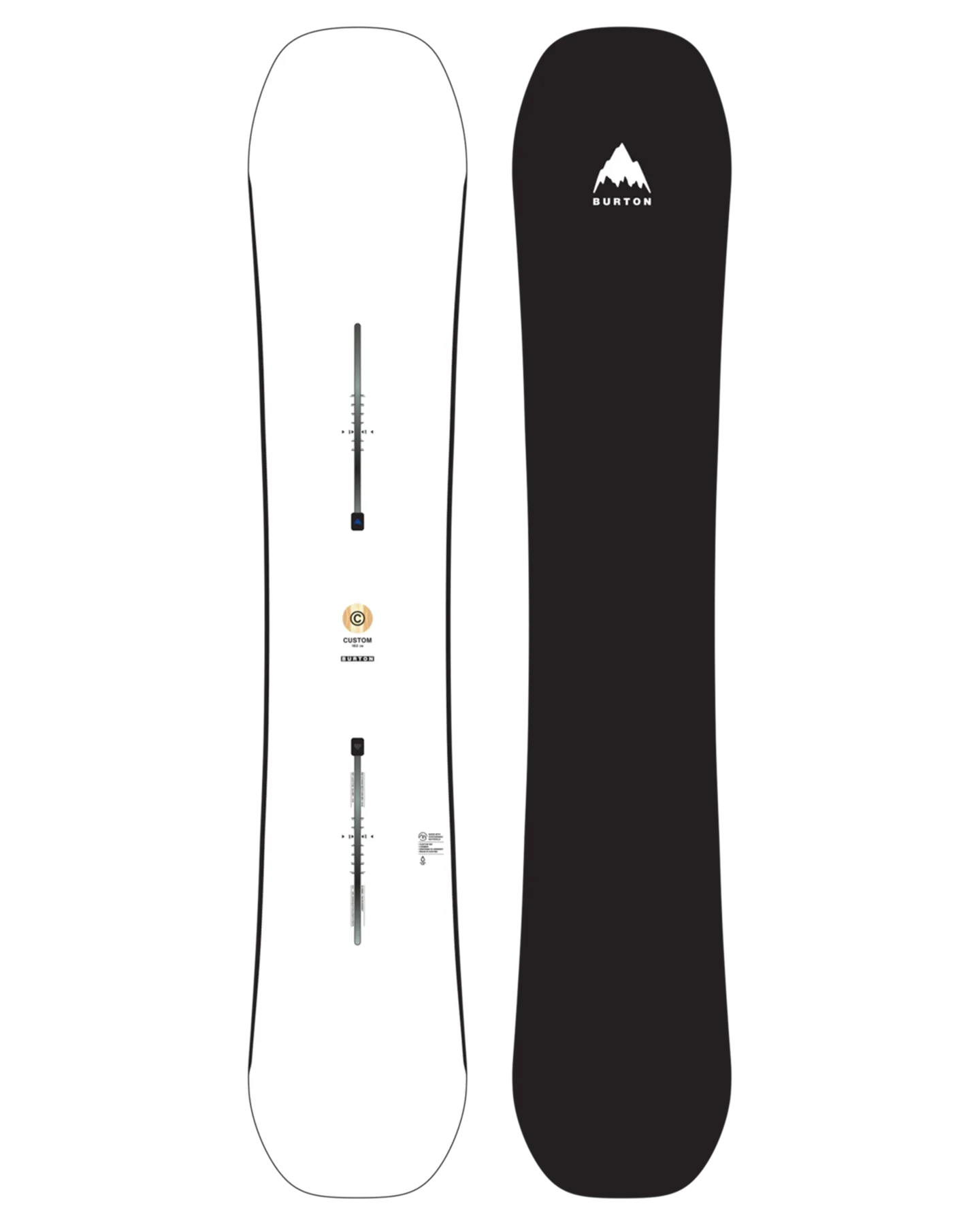 Burton Custom White Men's Snowboard - 2025 | Shop Snowboards at Trojan Wake Ski Snow & Snow Skiers Warehouse