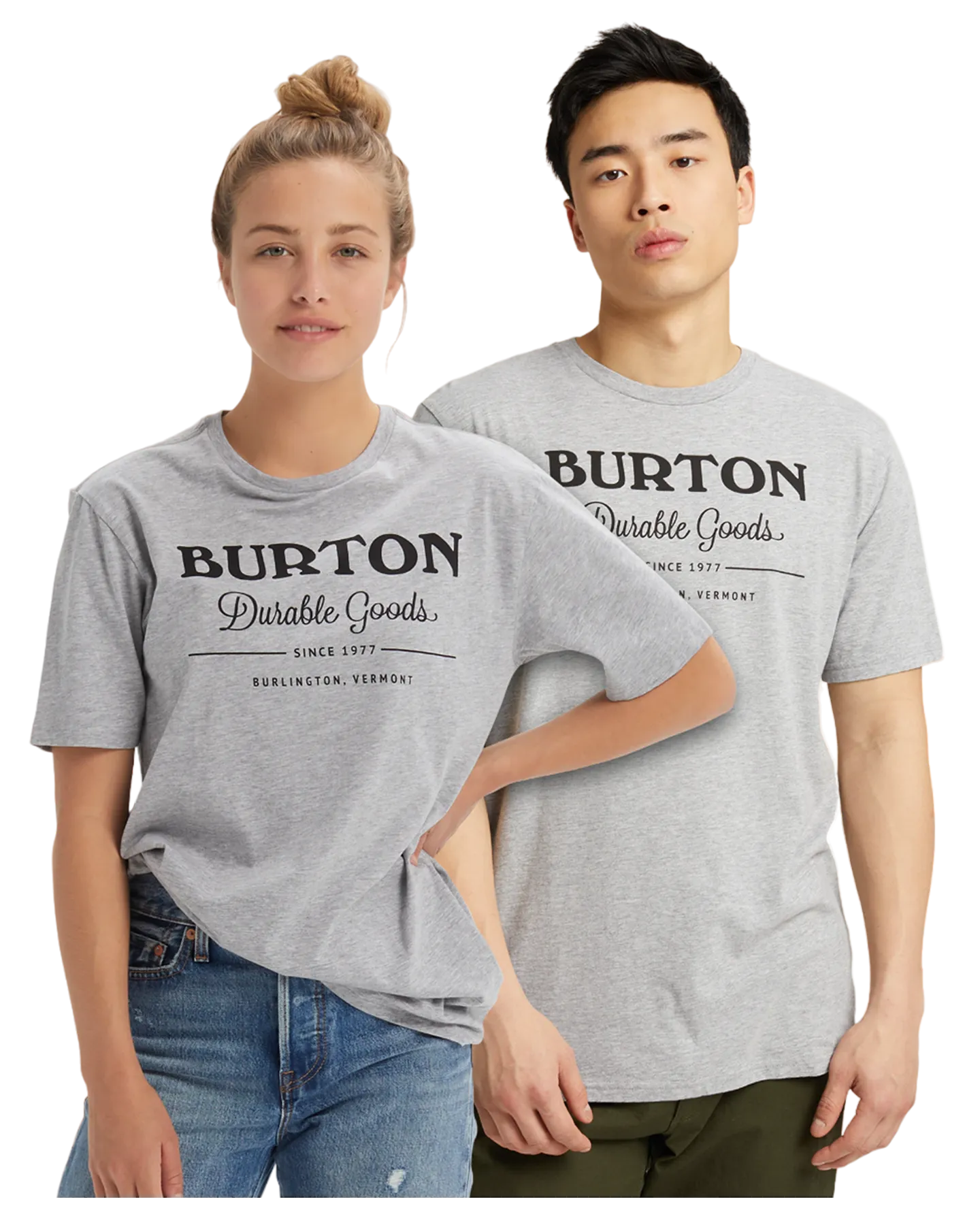 Burton Durable Goods Short Sleeve T-Shirt - Gray Heather