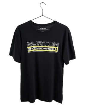 Burton Hiddenmeadow Short Sleeve T-Shirt - True Black - 2022