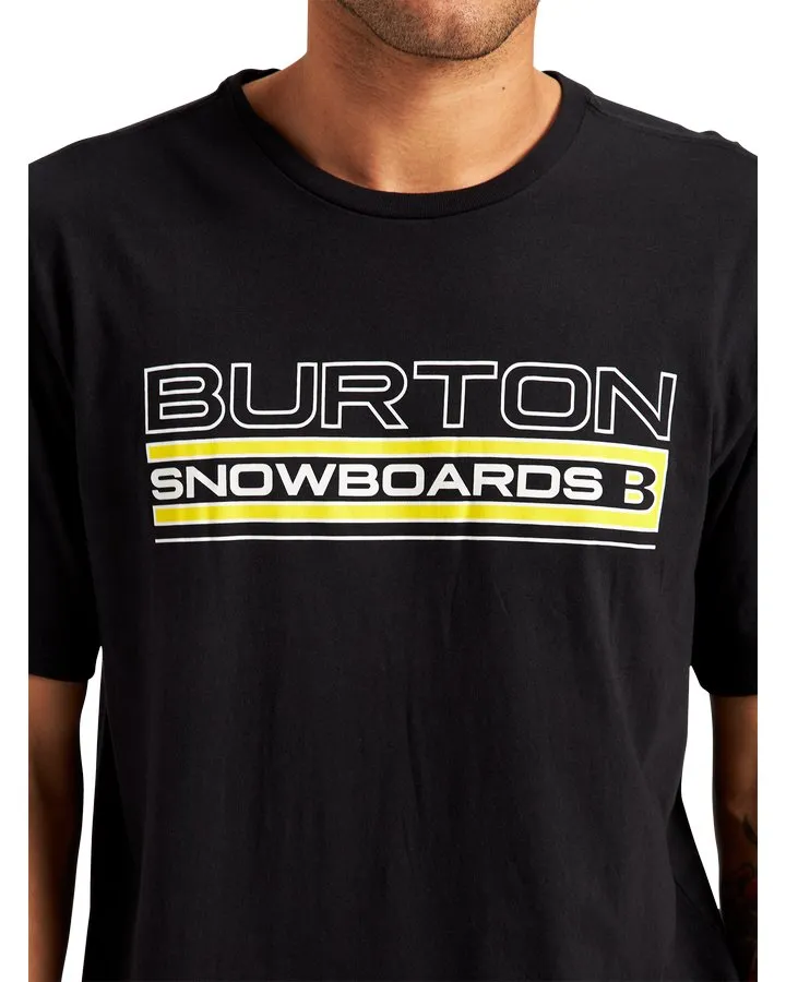 Burton Hiddenmeadow Short Sleeve T-Shirt - True Black - 2022