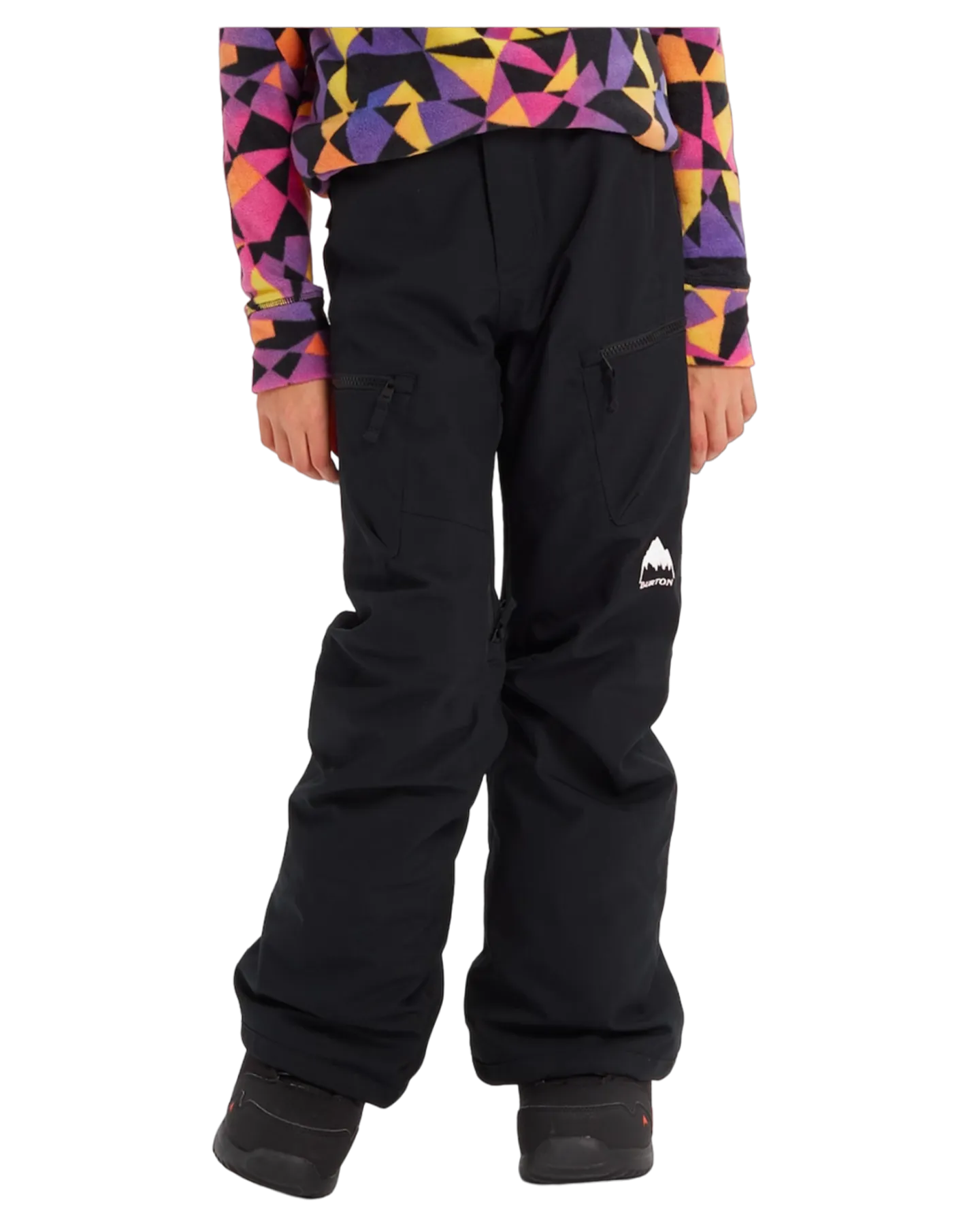 Burton Kids' Elite 2L Cargo Snow Pants - True Black