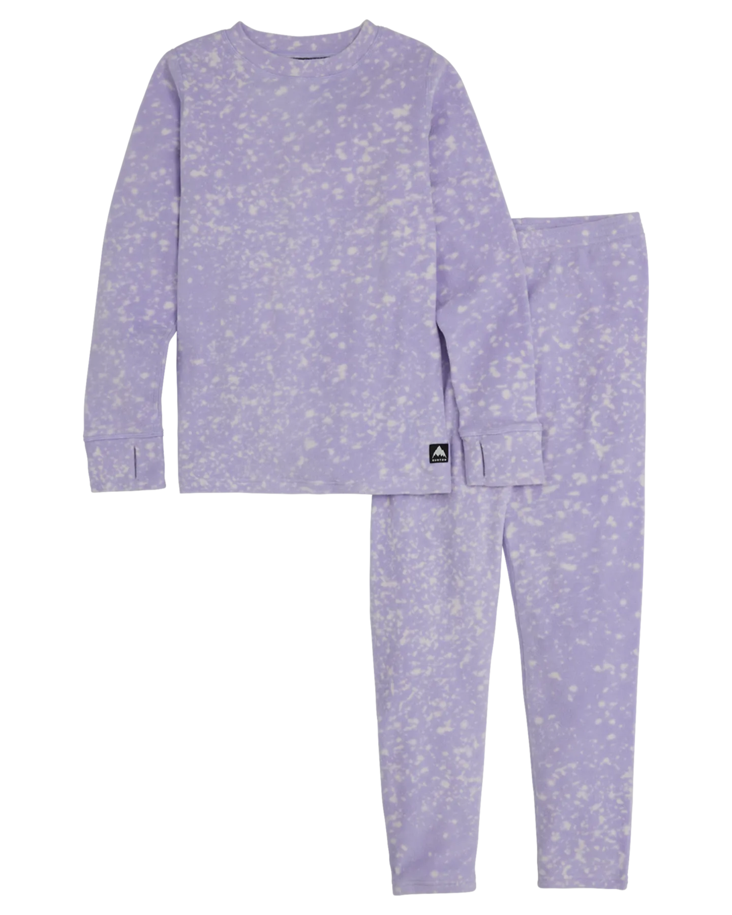 Burton Kids' Fleece Base Layer Set - Stardust | Shop Long Johns at Trojan Wake Ski Snow & Snow Skiers Warehouse