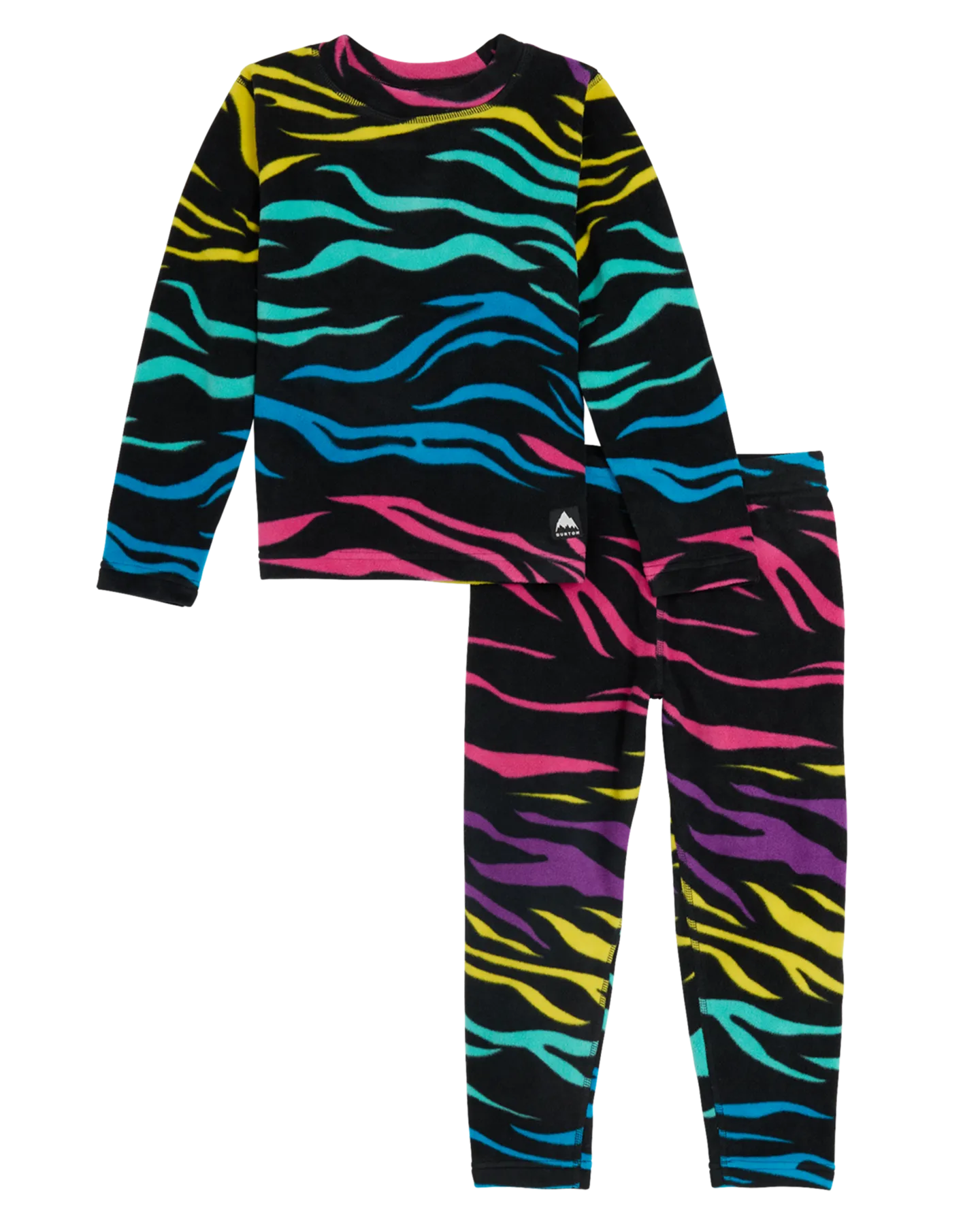 Burton Toddlers' Fleece Base Layer Set - Safari | Shop Long Johns at Trojan Wake Ski Snow & Snow Skiers Warehouse