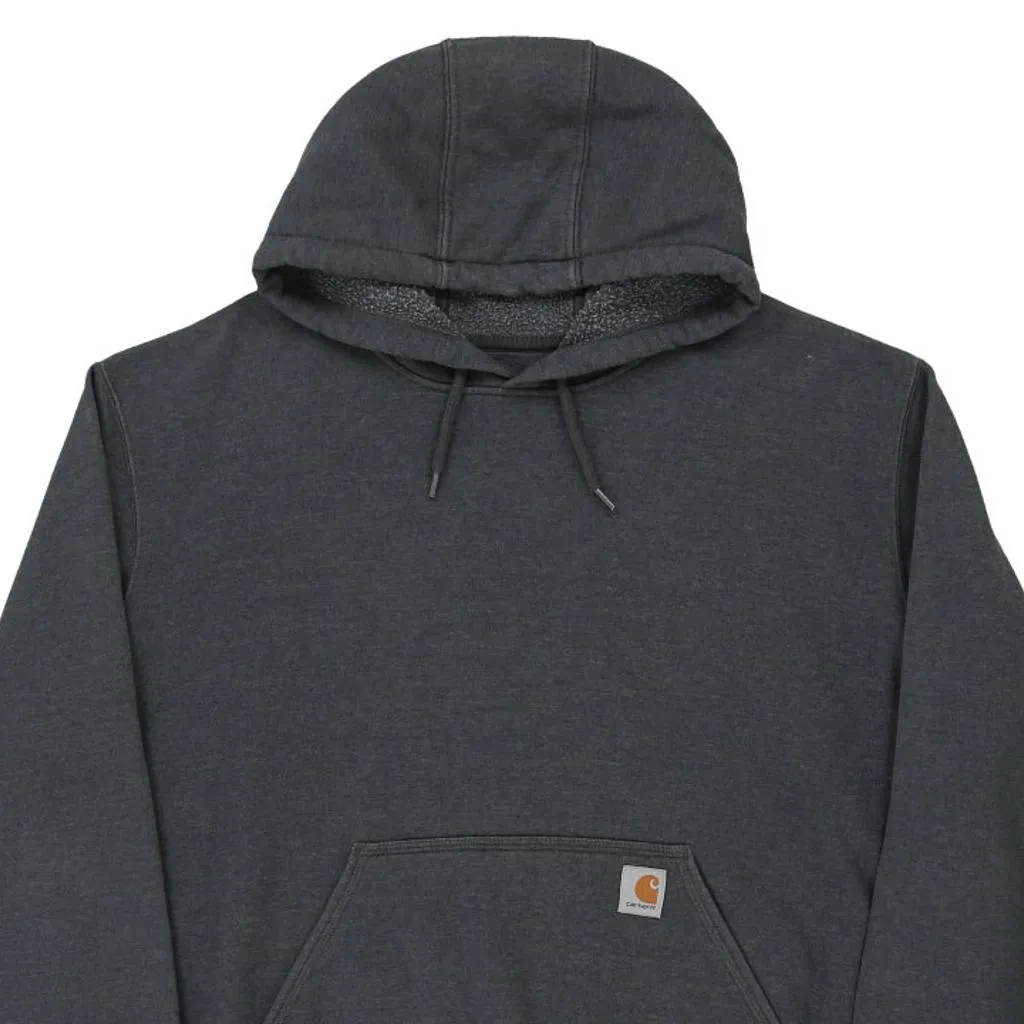 Carhartt Hoodie - 2XL Grey Cotton Blend