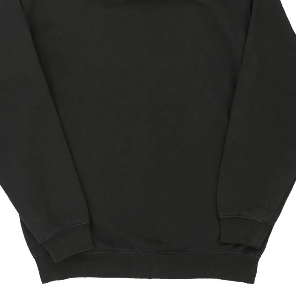 Carhartt Hoodie - Medium Black Cotton Blend