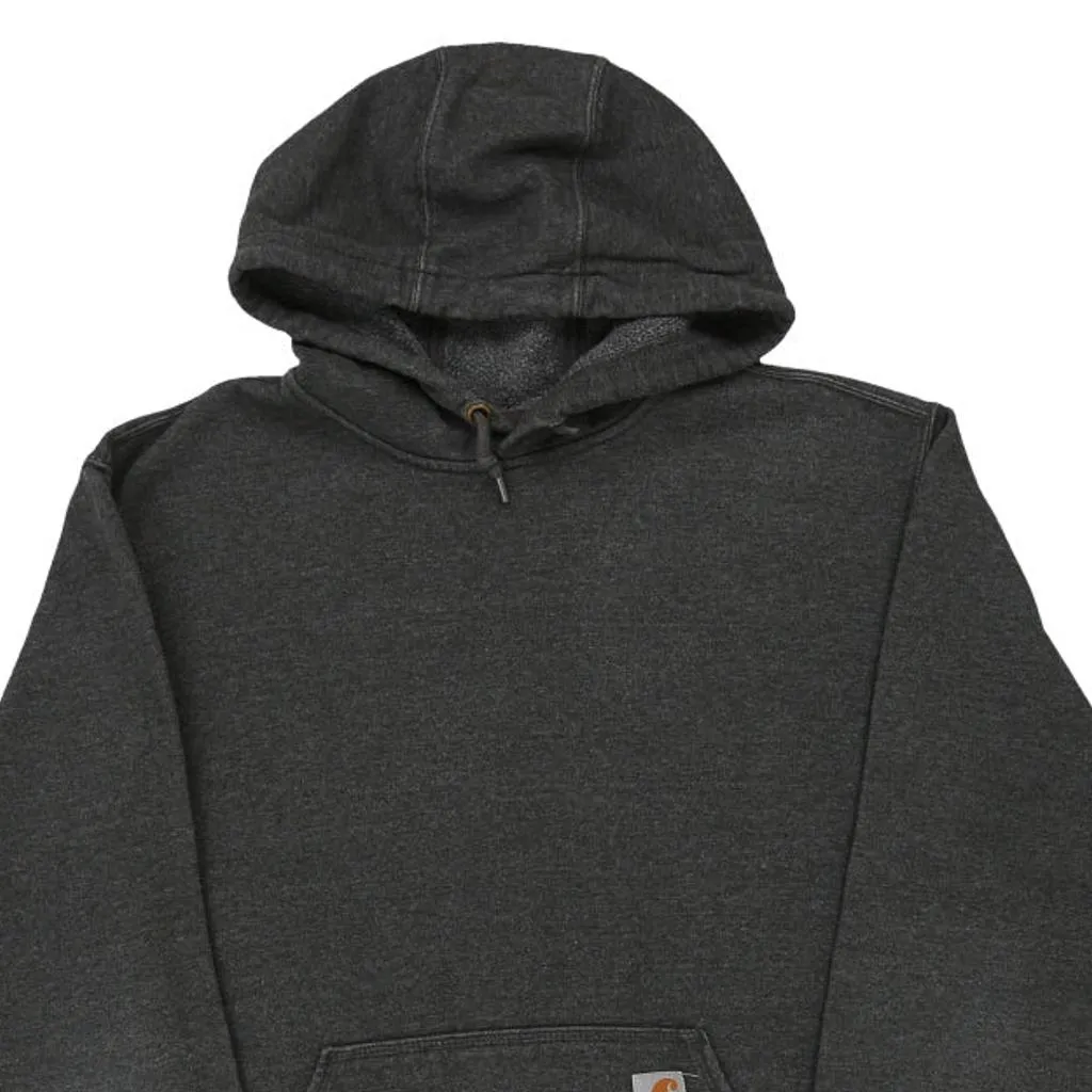 Carhartt Hoodie - Medium Grey Cotton Blend