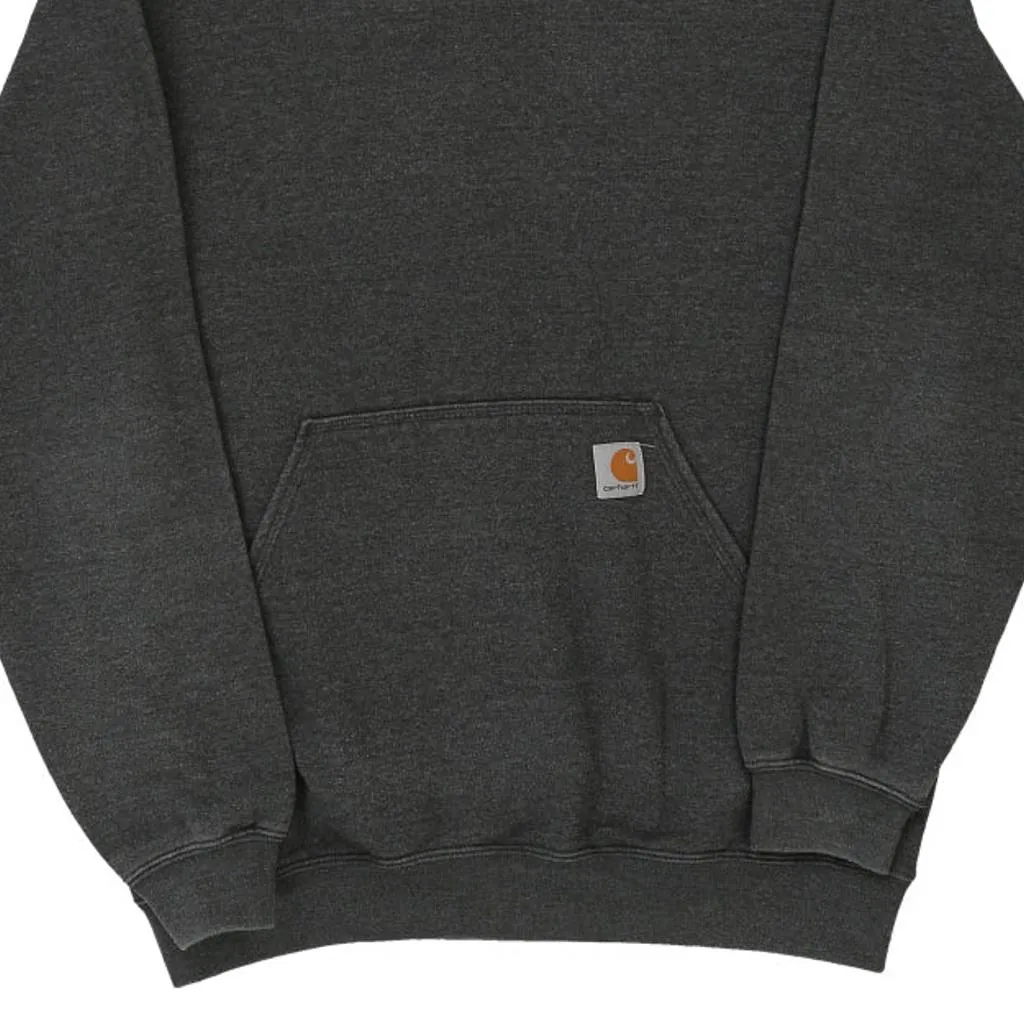 Carhartt Hoodie - Medium Grey Cotton Blend