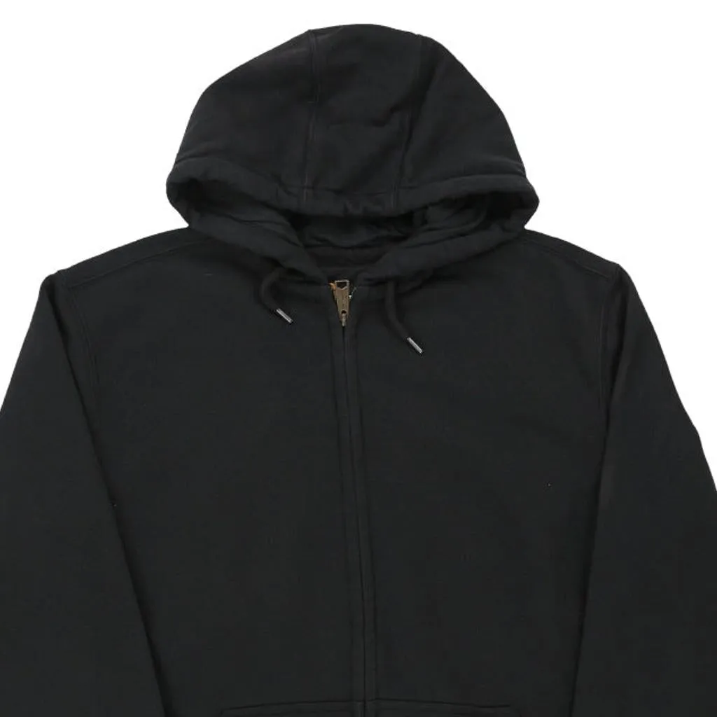 Carhartt Tall Hoodie - Large Black Cotton Blend