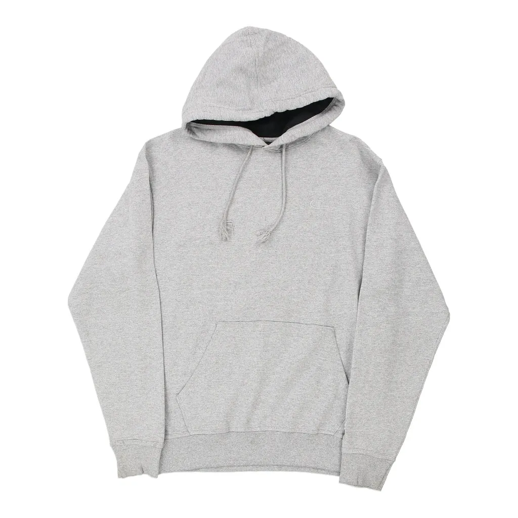 Champion Hoodie - Medium Grey Cotton Blend