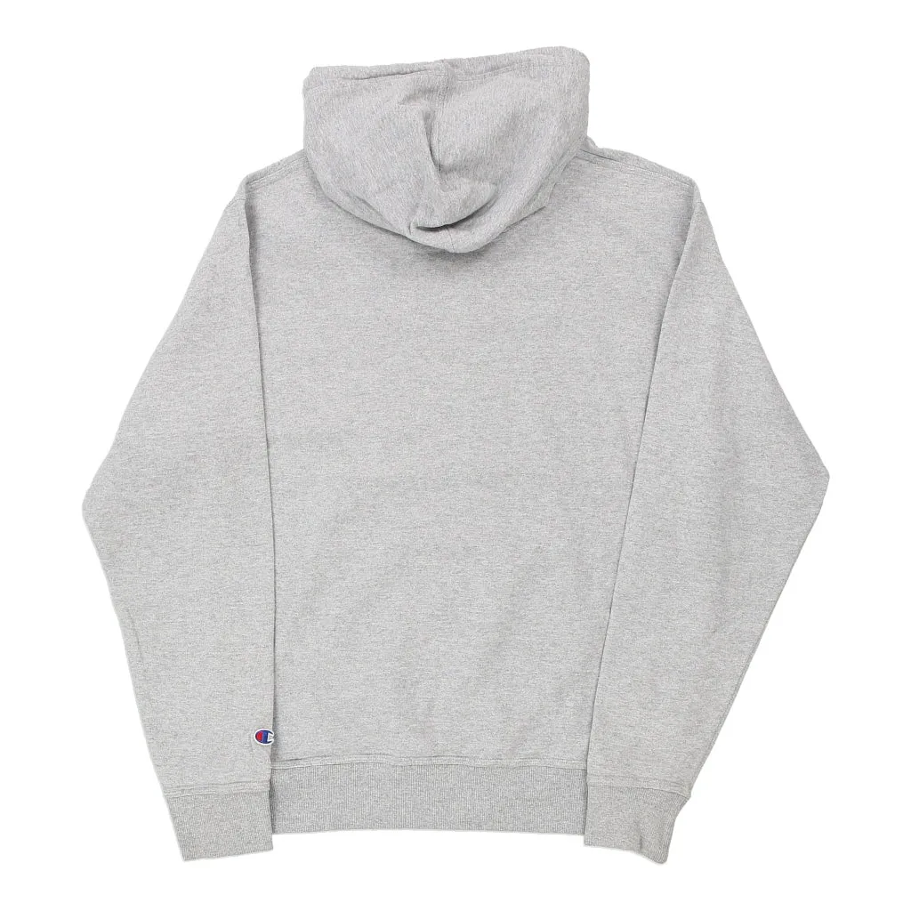 Champion Hoodie - Medium Grey Cotton Blend