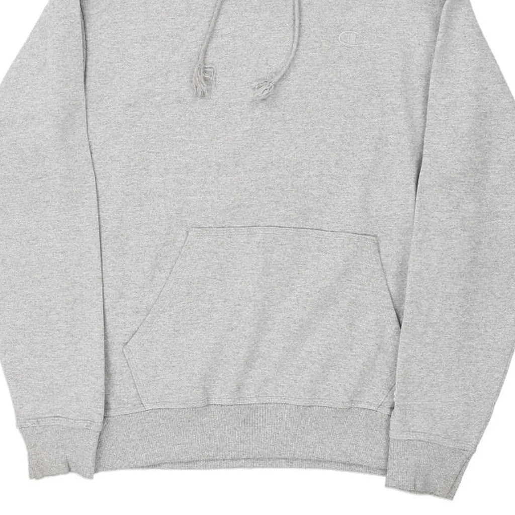 Champion Hoodie - Medium Grey Cotton Blend