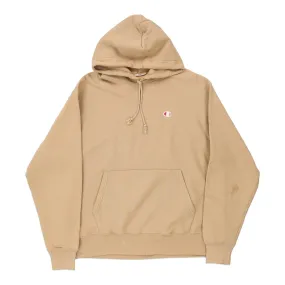 Champion Hoodie - XL Beige Cotton Blend