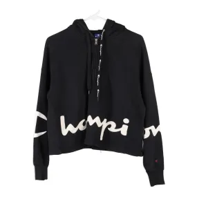 Champion Hoodie - XS Black Cotton