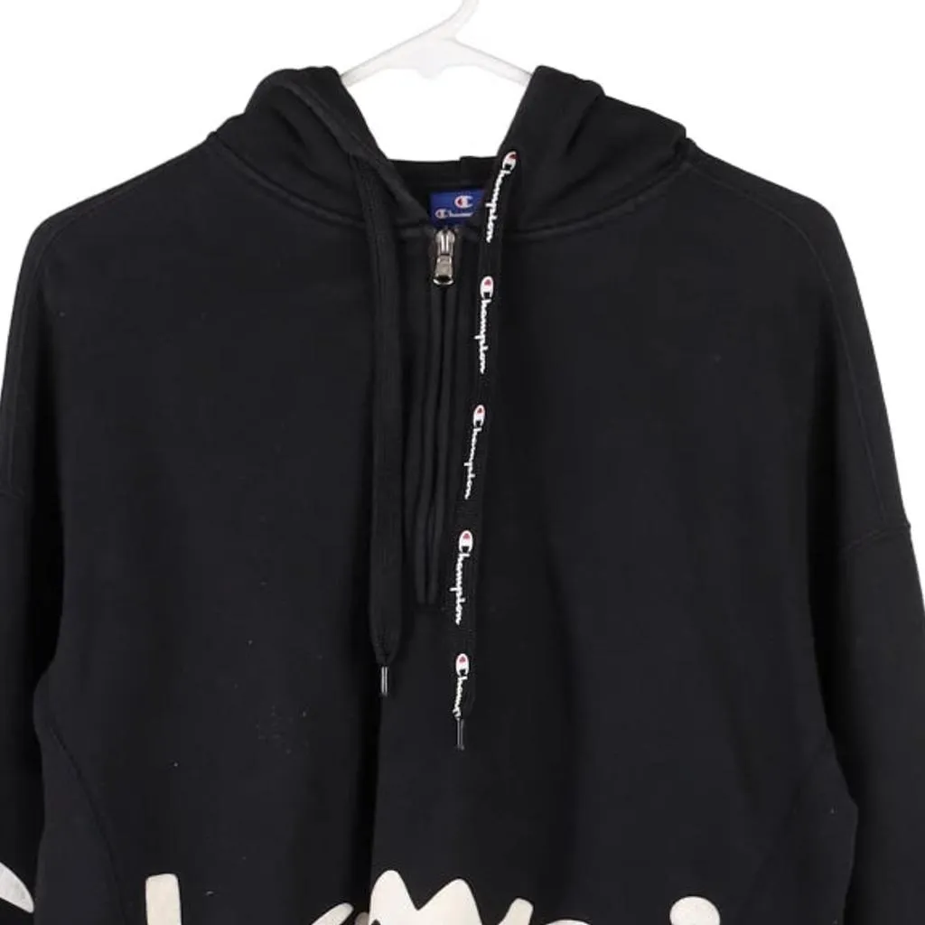 Champion Hoodie - XS Black Cotton