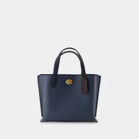 Coach  Willow 24 Tote Bag - Coach - Denim - Leather