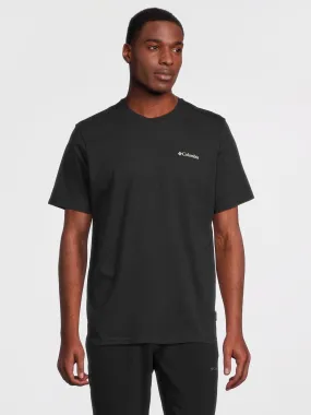 Columbia Mens Explorers Canyon Back SS Tee - Black