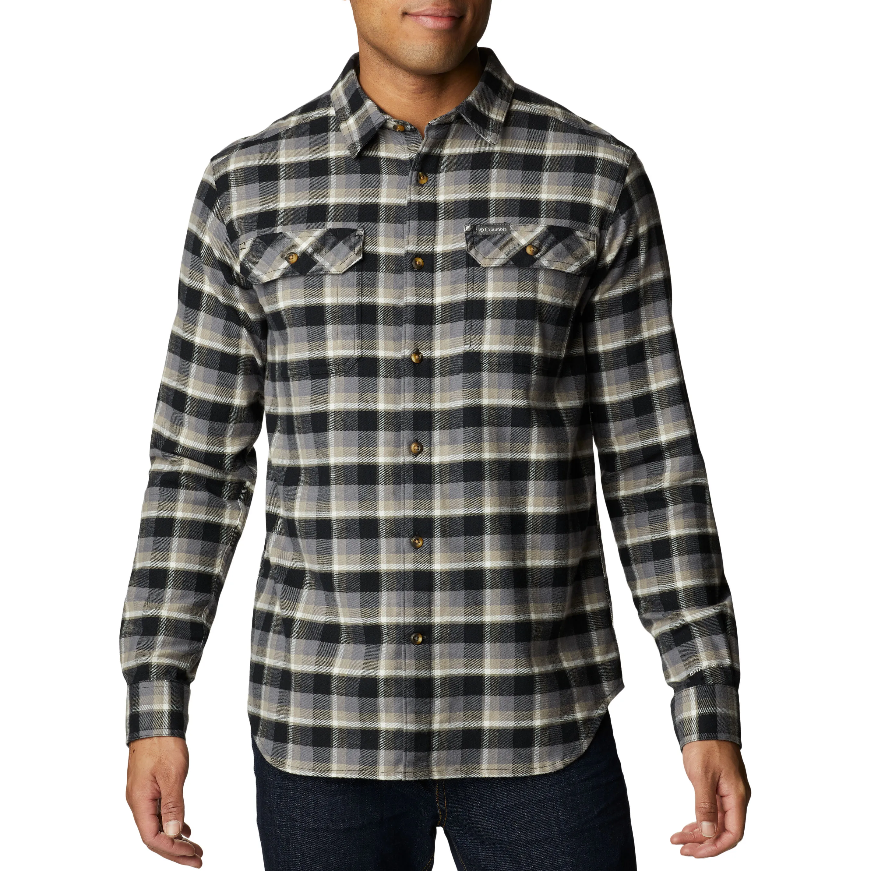 Columbia Men's Flare Gun Stretch Flannel Long-Sleeve Shirt