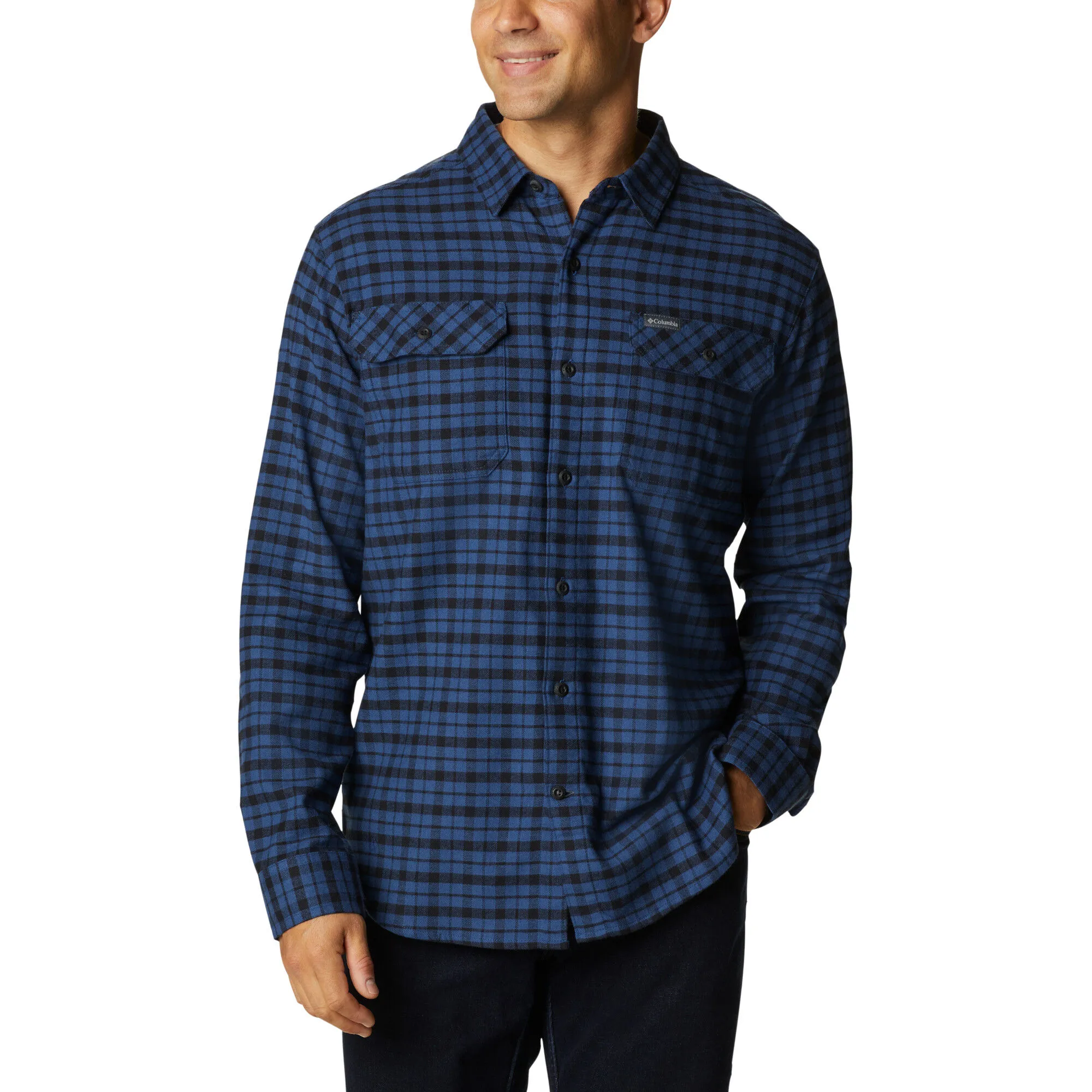 Columbia Men's Flare Gun Stretch Flannel Long-Sleeve Shirt