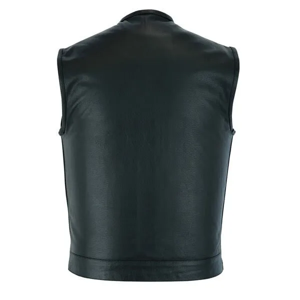 Concealed Carry SOA Vest Without Collar & Hidden Zipper