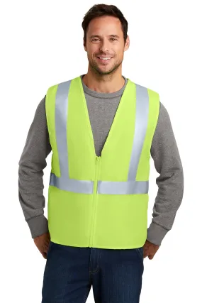 CornerStone ANSI 107 Safety Vest, Safety Yellow/ Reflective