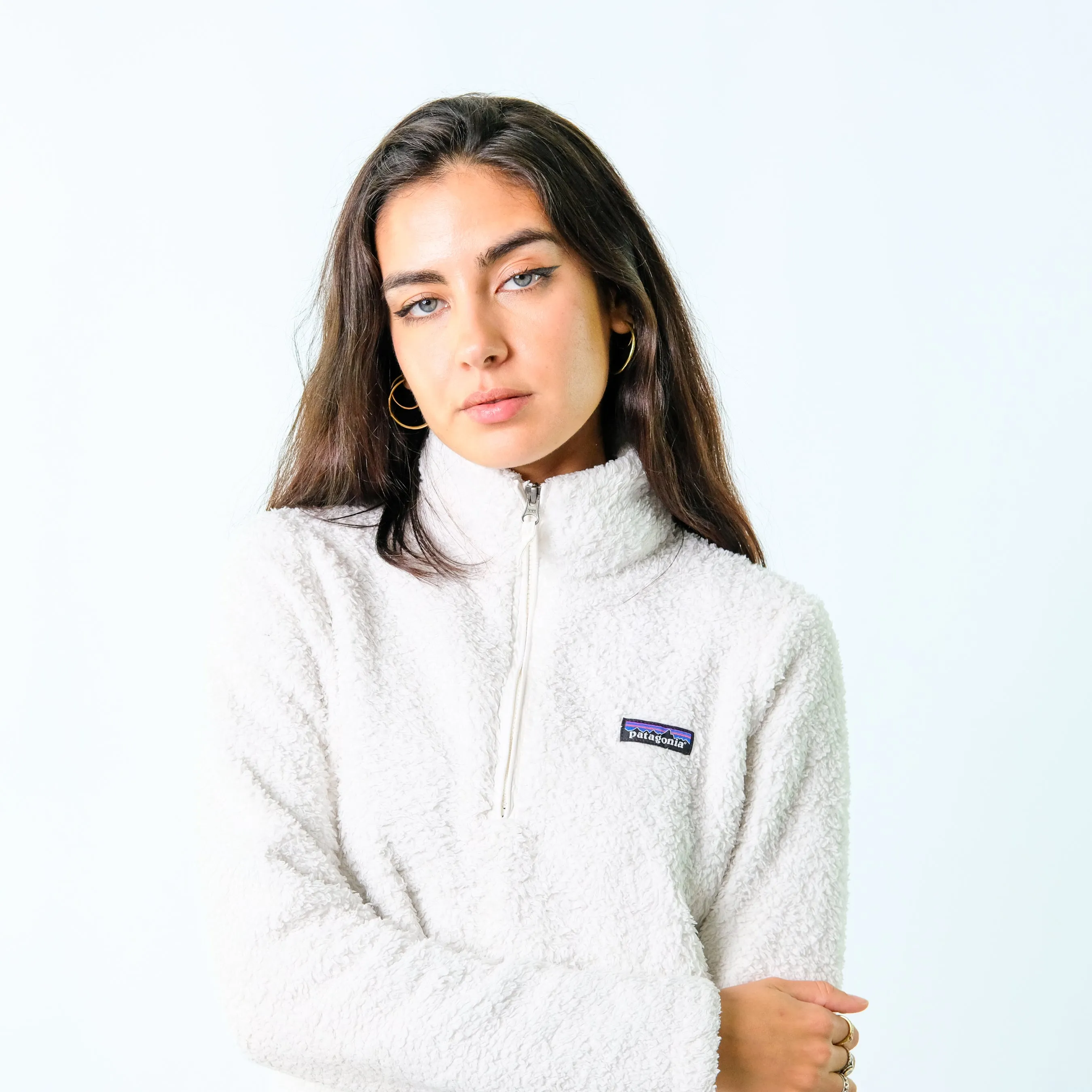 Cream y2ks Patagonia Fleece (M)