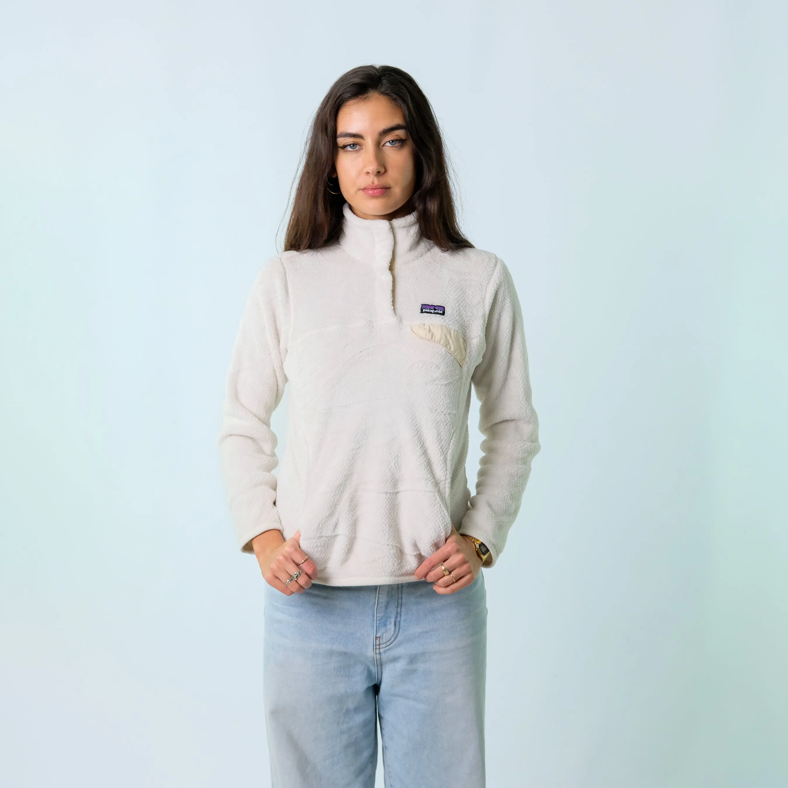 Cream y2ks Patagonia Fleece (S)