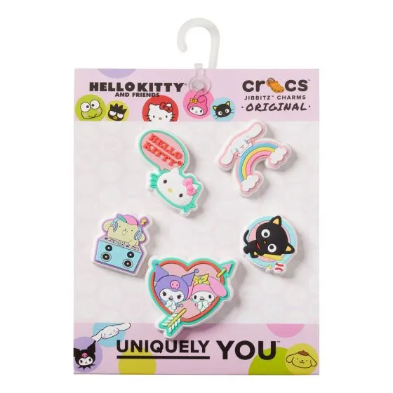 CROCS Hello Kitty 5 Pack UCOL Detachable Charms