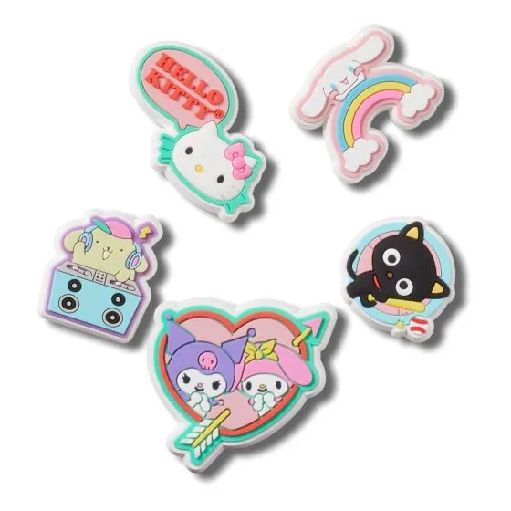 CROCS Hello Kitty 5 Pack UCOL Detachable Charms