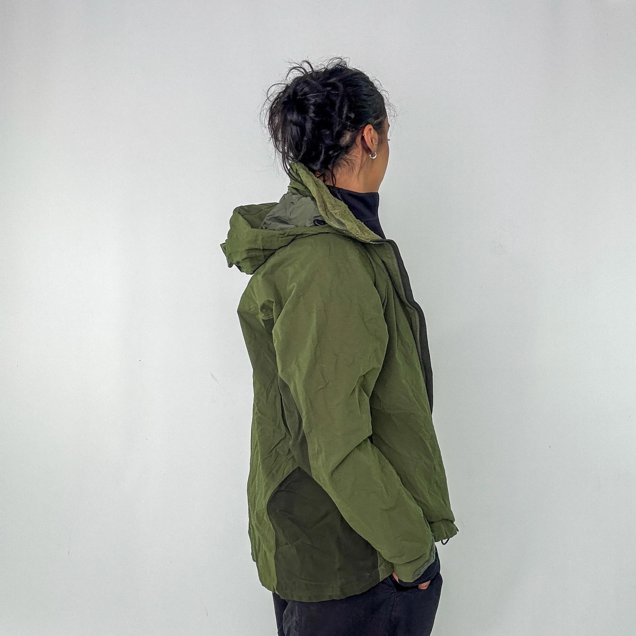 Dark Green 90s Patagonia Rain Jacket (L)