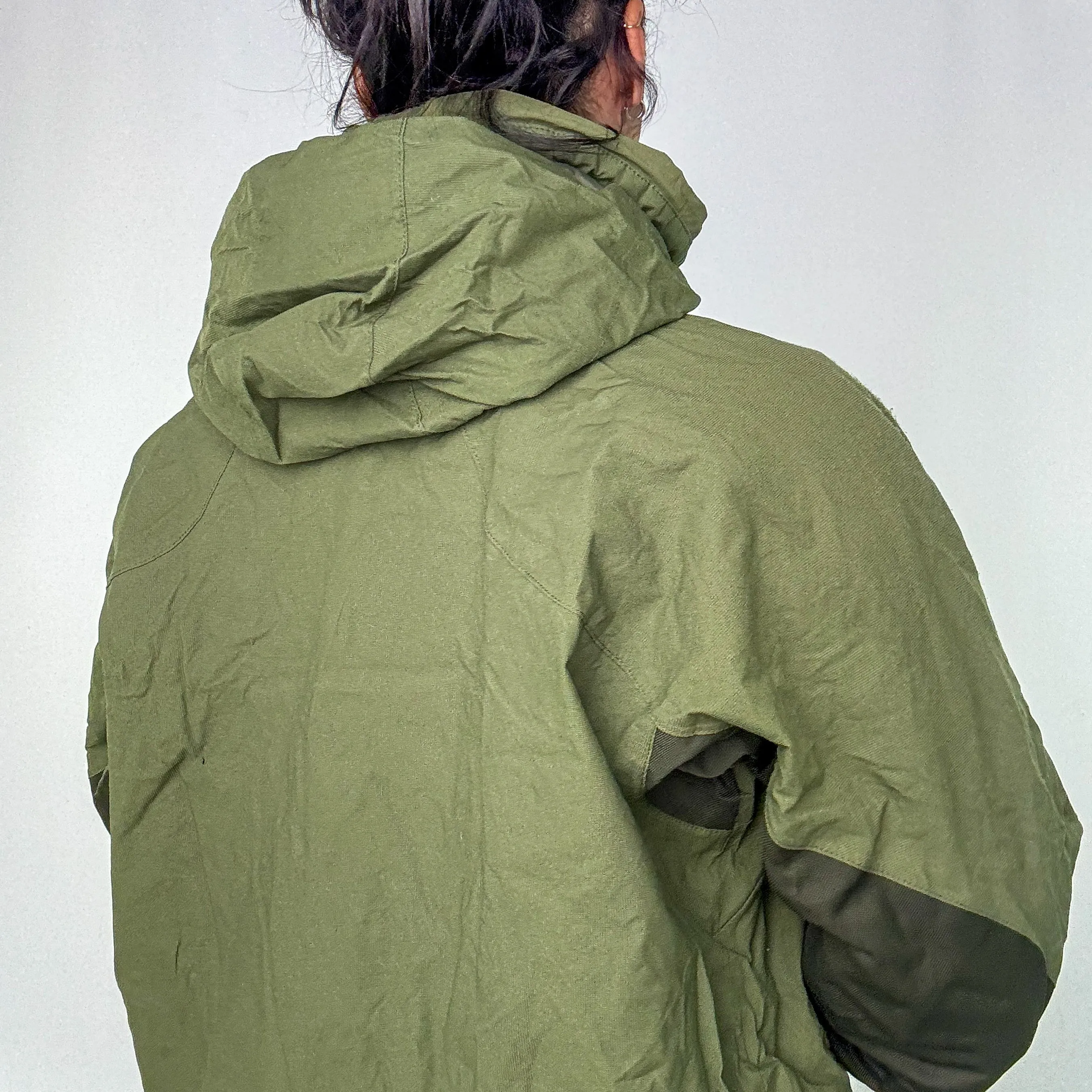 Dark Green 90s Patagonia Rain Jacket (L)