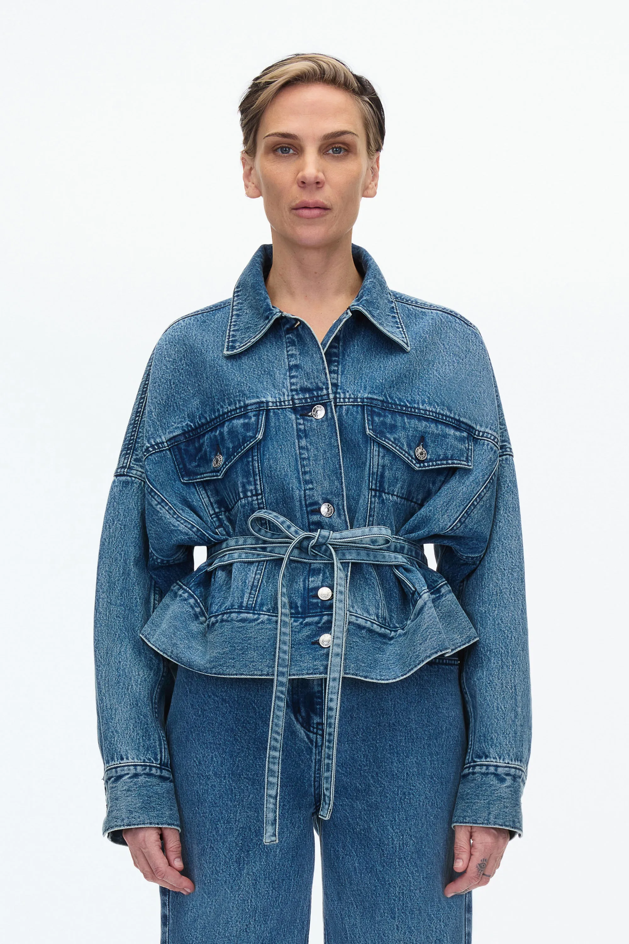 Denim Boxy Jacket