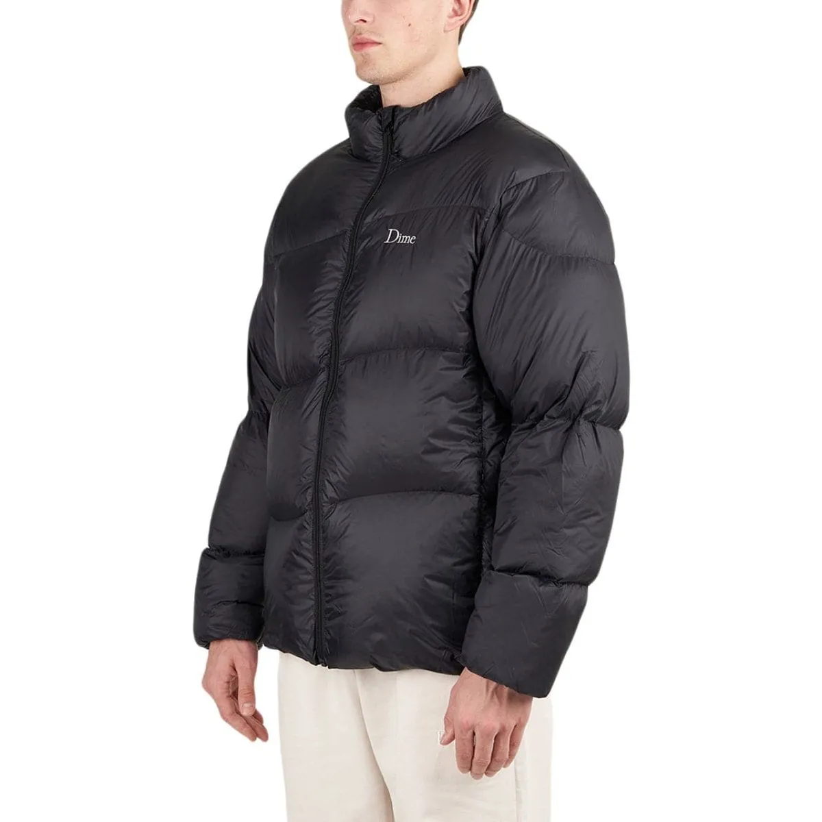 Dime Midweight Wave Puffer (Black)