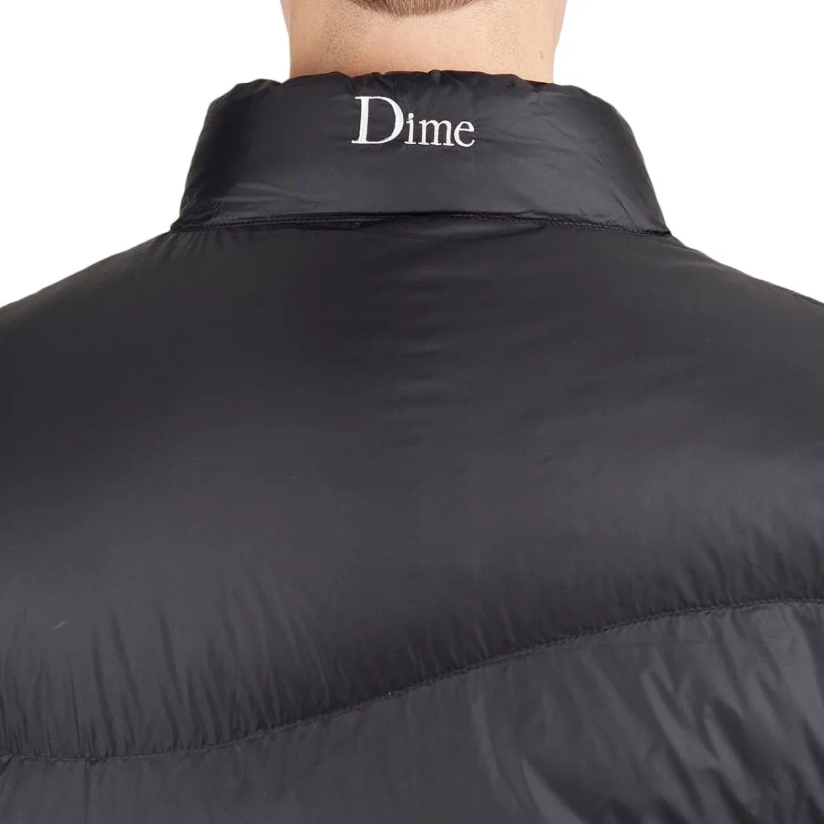 Dime Midweight Wave Puffer (Black)