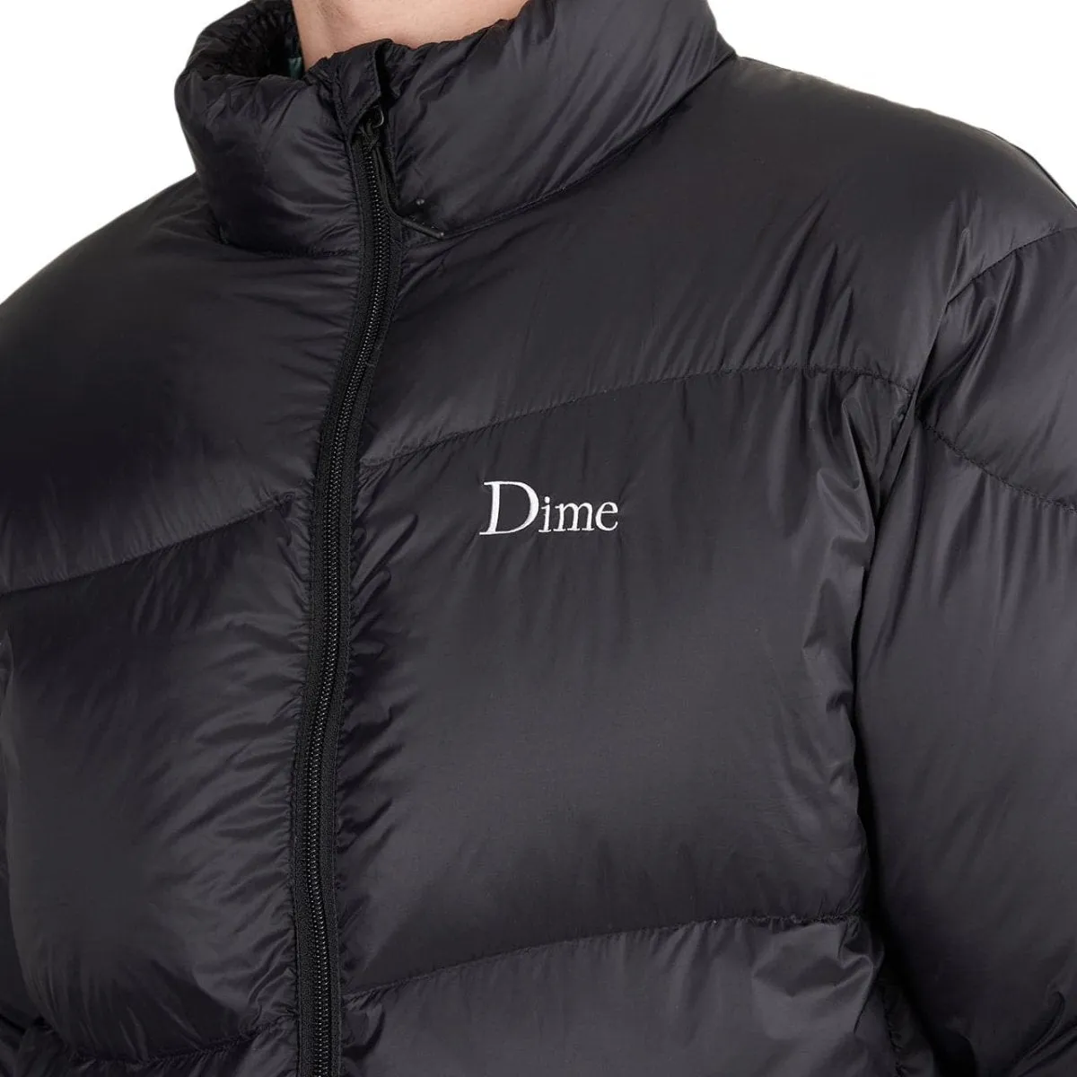 Dime Midweight Wave Puffer (Black)